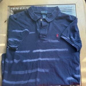Ralph Lauren Navy Polo with Red Logo